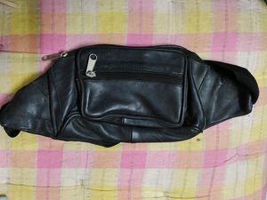 Preloved|Pure Leather Waist/Fanny Bag
