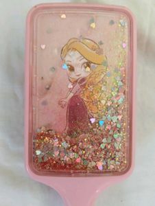 Sparkly rapanzul Princess detangling Hair brush
