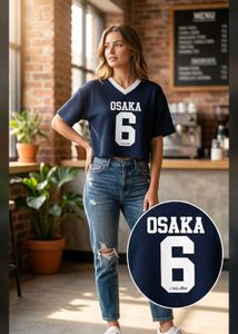 🖤  black 🖤 Osaka Cropped Jersey Top