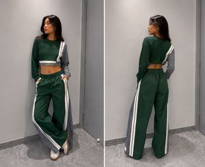 Forest Green Sporty Co-ord Set