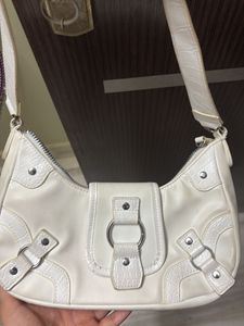 Chic White Shoulder Bag
