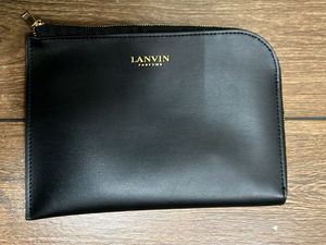 Lanvin Parfums Leather Travel Kit