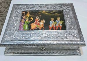 New Dry Fruit Box, Silver Container MouthFresher