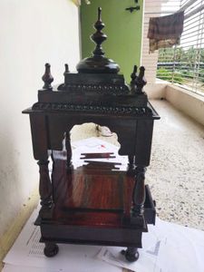 Nee Wooden Pooja Mandir (Foldable)