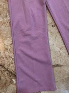 Lavender Wide Leg Trousers