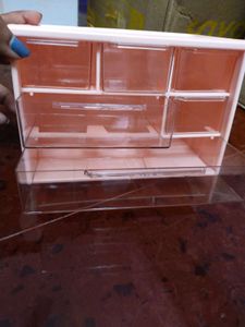 Clear Compartment Storage Organizer