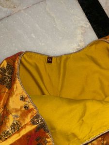 Elegant Yellow Floral Maxi Dress