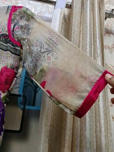 Beautiful Designer Floral Print Ethnic Gown