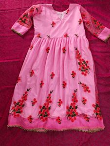 free gifts inside 🎁🎁🎁Beautiful Pink Embroidered
