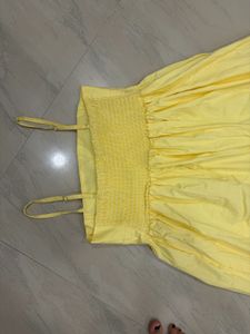 Bright Yellow Long Sundress