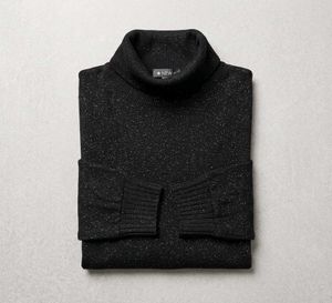 Elegant Black Turtleneck Top
