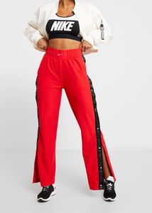Nike Red Snap Button Track Pants