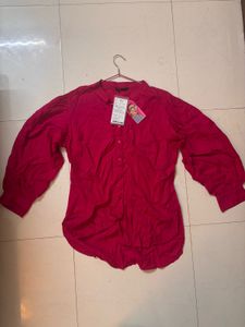 Dressberry Bright pink shirt