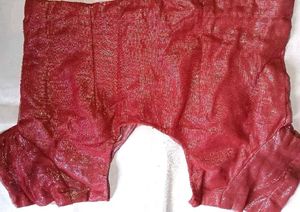 Maroon  Net blouse