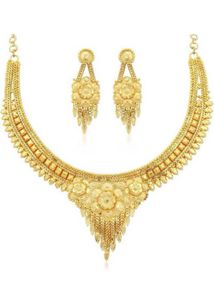 Brass Alloy Gold Plated Necklace