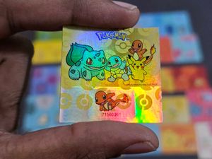 Pokemon 7Eleven freebie stickers (2024) -Full set
