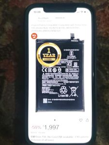 Mi Redmi Note 10s Original Battery