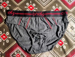 (New Unused)One8 Grey Men's Briefs