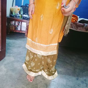 sharara set with dupatta