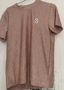 "Women's Premium Textured  Co-ord Set (T-Sh