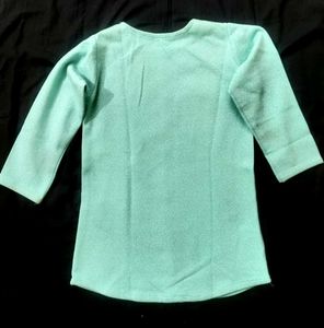 Mint Green Long Sleeve Top