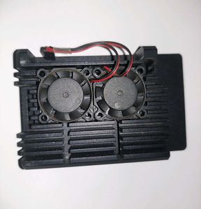 RASPBERRY PI ALUMINIUM ARMOR CASE WITH TWIN FAN