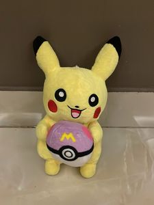 Pikachu Plush Toy with Pokeball