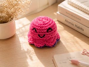 Crocheted Octopus Plush Toy