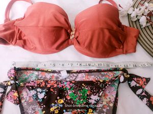 Very Beautiful And Hot 🔥 Bikini Top Floral Bikin