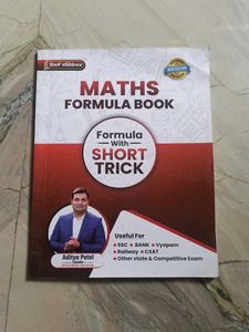 Advance Maths Book by Aditya Patel Sir