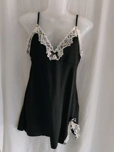 Satin &amp; Lace Chemise