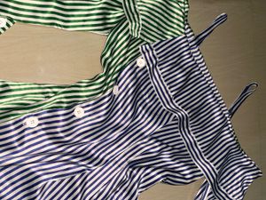 Off-Shoulder Striped Midi kurta like dress
