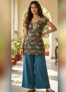 🤎💚Y2k Earth-Toned Kurta 🤎🌿