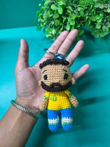 Crocheted neymar amigurumi ✨
