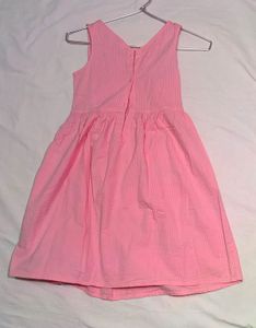 H&amp;m Pink Seersucker Dress