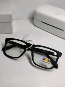 Stylish Black Frame Transitional Glasses