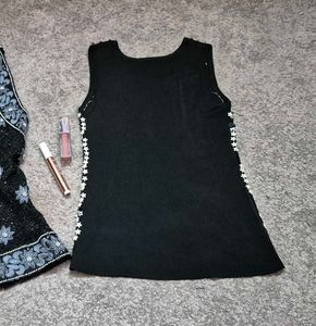 Y2K Beaded Top