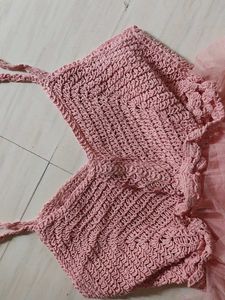 Pink Tulle Dress