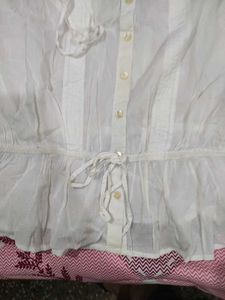 White Peasant Blouse