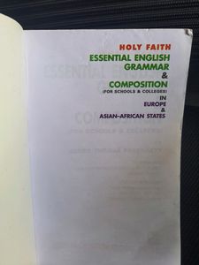 English Grammar And Composition Book