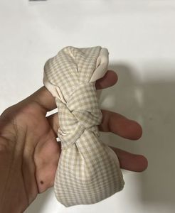 Cute Gingham Knot Headband
