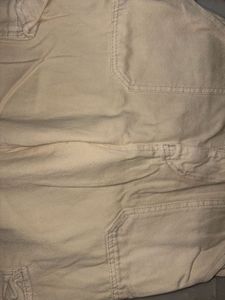 Cream Cargo Pants inspo jeans ! fits 26-28