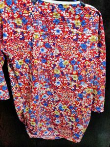 Cute Cartoon Print Top