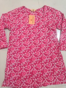 New With Tag Square neck Floral Print Kurta