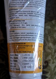sunscreen vitamin D+C+E+UVA+UAB