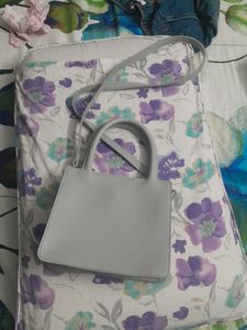 Grey Sling Bag No Flaws