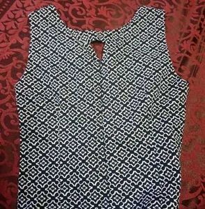 Stylish Sleeveless Geometric Print Dress