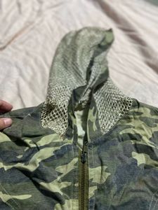 Camo Vest with Hood