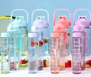 Vibrant Motivational Water Bottles