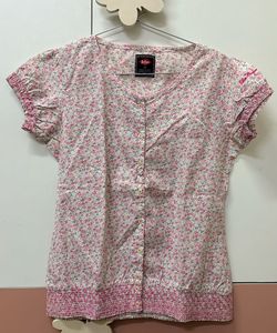 Cute Floral Lee Cooper Top